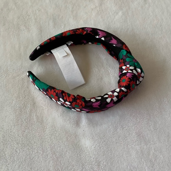 KATE SPADE NEW YORK floral medley knot silk headband - Picture 10 of 10